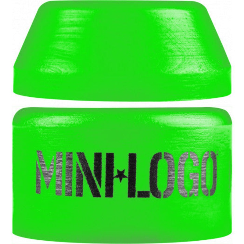 Mini Logo Skateboard Bushings Duro 84A Green