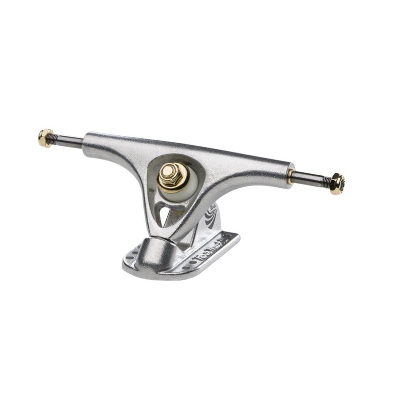 Paris V2 150mm 50 White/Gold Skateboard Longboard Trucks | set of 2