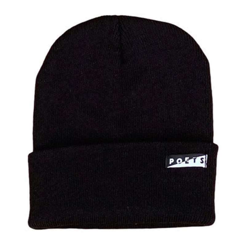Poets Jerome Beanie Black One size fits all