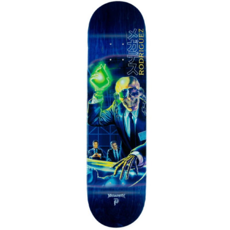 Primitive X Megadeth Paul Rodriguez Rust in Peace Skateboard Deck 8.0″ 8.0″