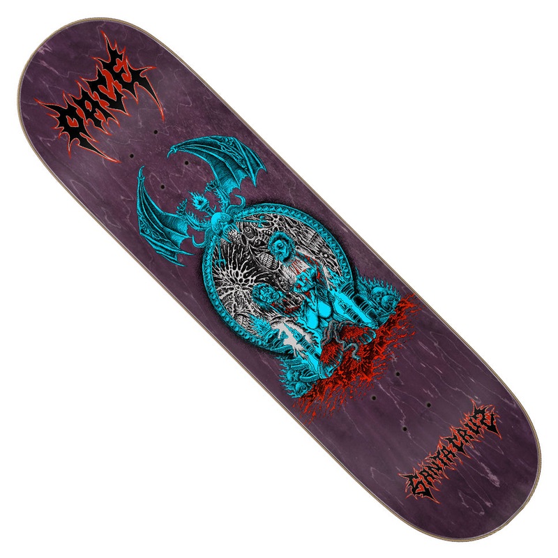 Santa Cruz Rob Pace Mirror Deck Purple 8.25 x 31.8 WB:14.1875