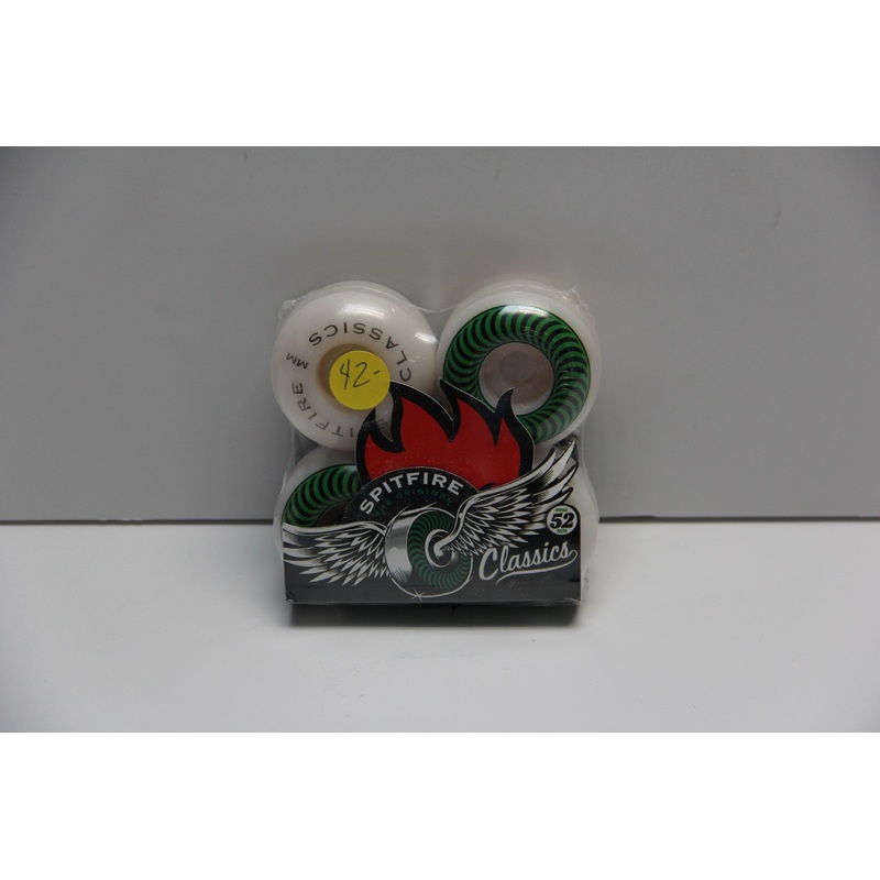 Spitfire Wheels Classics 52mm Green
