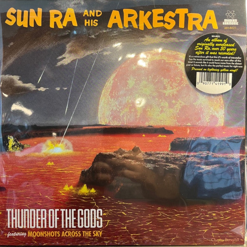 Sun Ra And His Arkestra  Thunder Of The Gods Yellow Color Vinyl LP Record