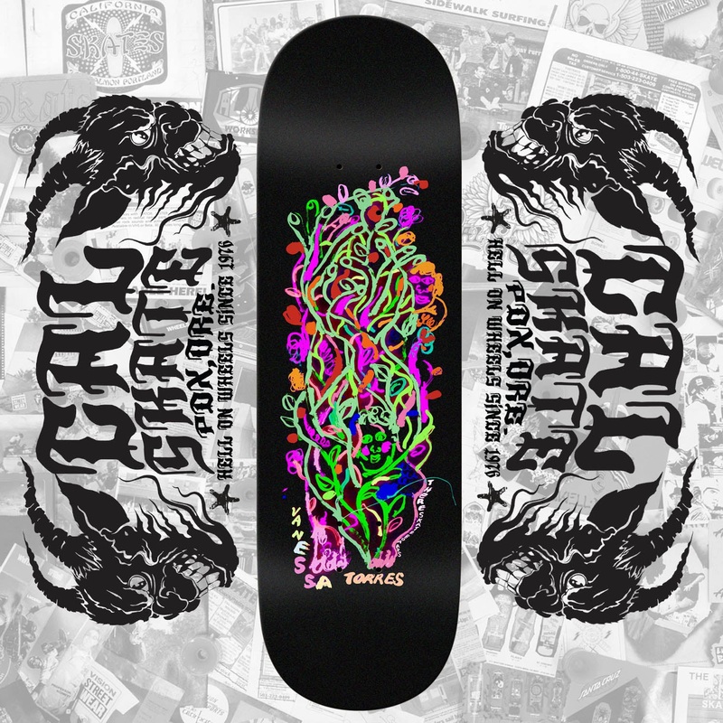 There Skateboards “Vanessa Torres – Skate Shop Day” Assorted Sized Deck White 8.06