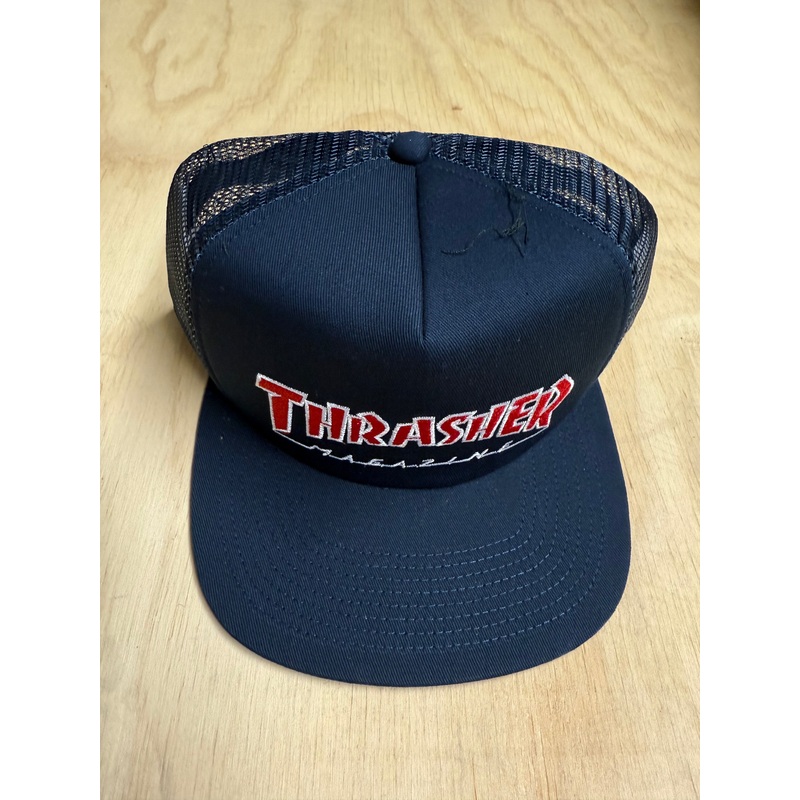 THRASHER Outlined Trucker Navy