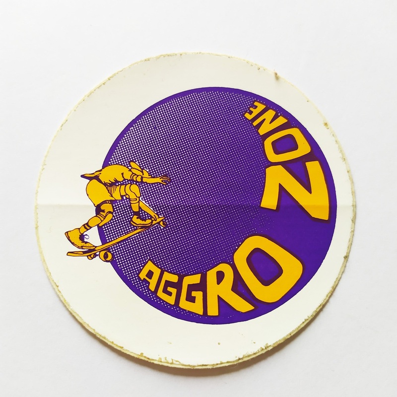 Transworld Skateboarding Magazine – Aggro Zone Skateboard Sticker