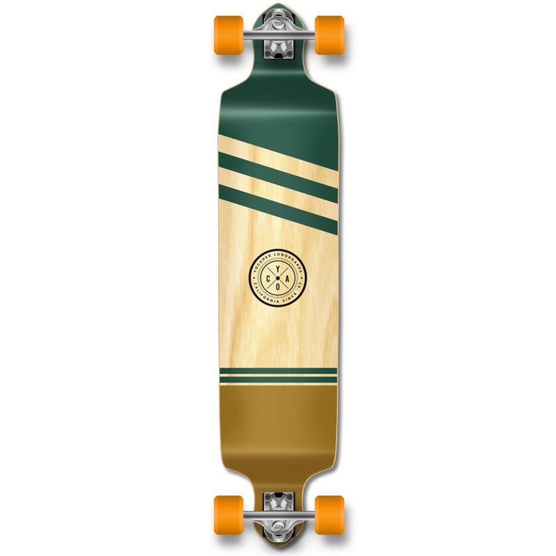 Yocaher 41″ Wind Drop Down Longboard Complete – Earth Series Complete