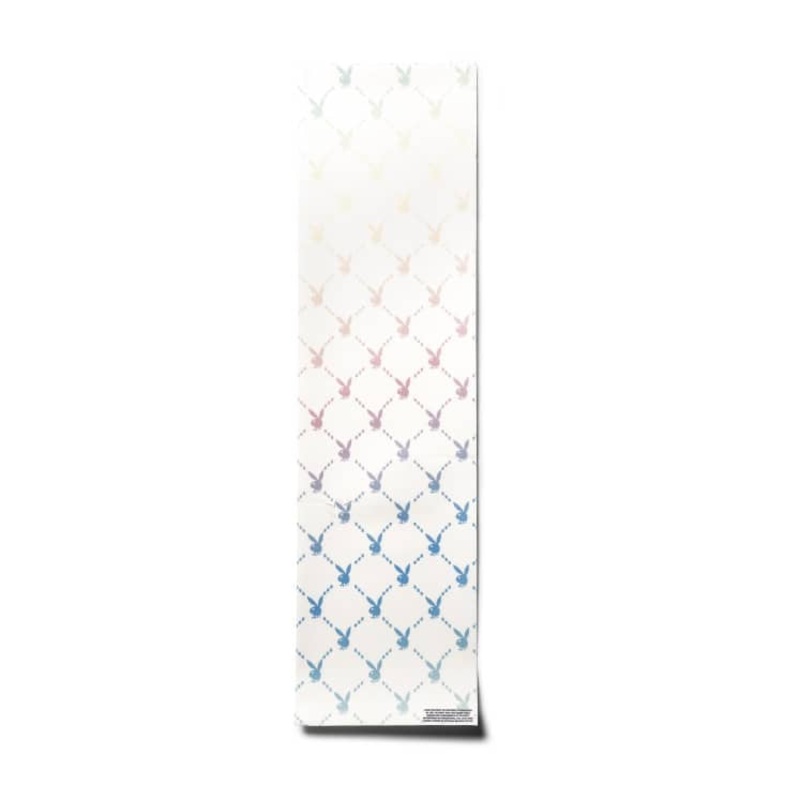 CORTINA BEARING CO. PLAYBOY PETROL BUNNY CLEAR GRAPHIC SKATEBOARD GRIP TAPE 9″x33