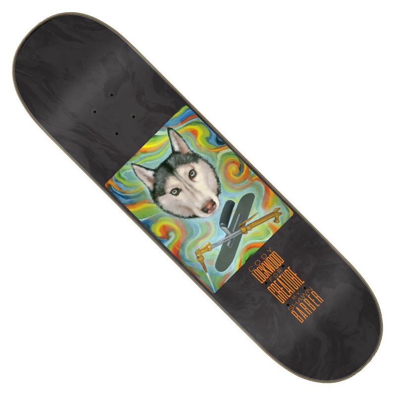 Creature Skateboards Cody Lockwood Memento VX Everslick Deck Multicolor 8.25 x 32.04 WB:14.35