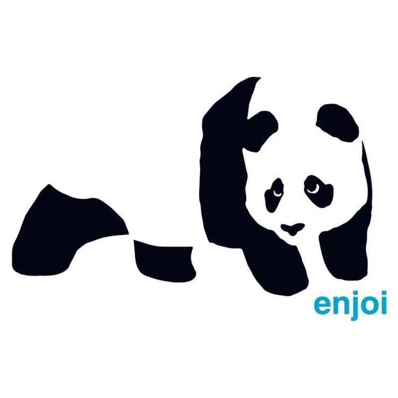Enjoi Panda Large Ramp/Window Sticker (12″ x 7″)