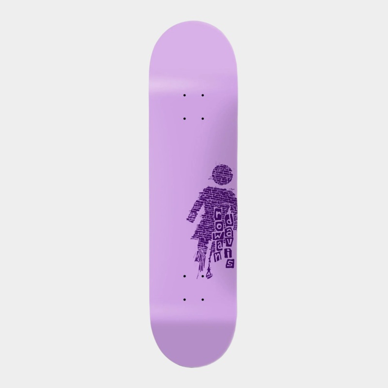 Girl – 8.5″ Bricked One Off Rowan Davis – Purple 8.5″