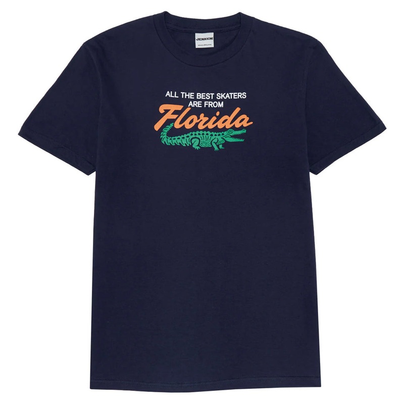 Jenkem Florida Dark Navy T Shirt Dark Navy Small