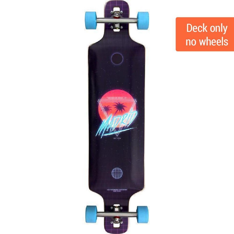 Madrid DTF 39″ Future Paradise Drop Through Longboard DECK ONLY Deck
