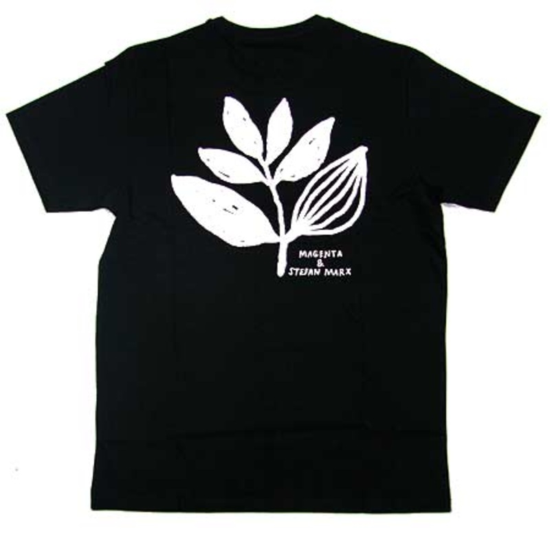 Magenta Stephen Marx Plant T Shirt Black Large