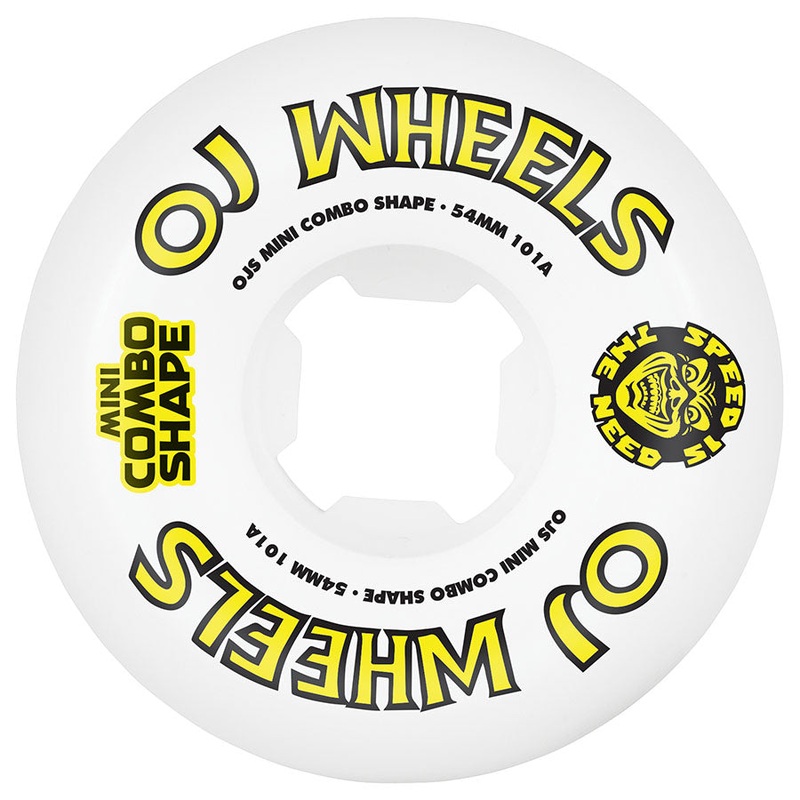 OJ Wheels Team Line Original Mini Combo 54mm 101a Skateboard Wheel 54mm