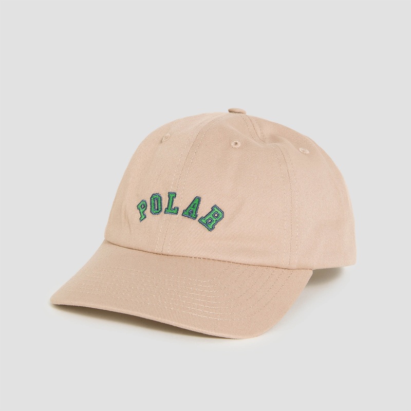 Polar College Logo Sai Cap Ecru S/M