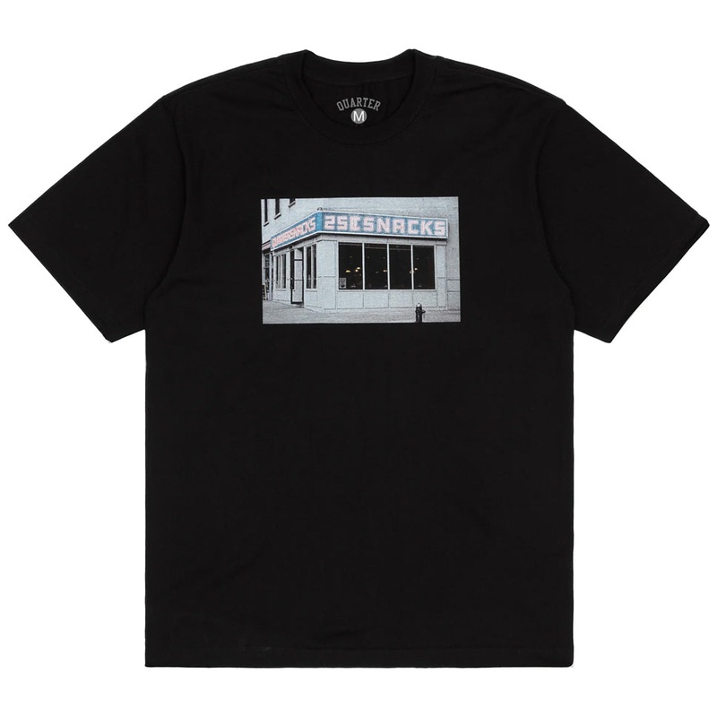 Quartersnacks Diner T Shirt Black Small