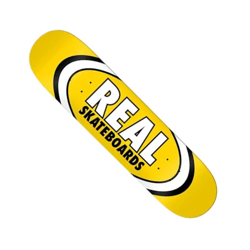 Real “Classic Oval – Yellow” Deck – 8.0