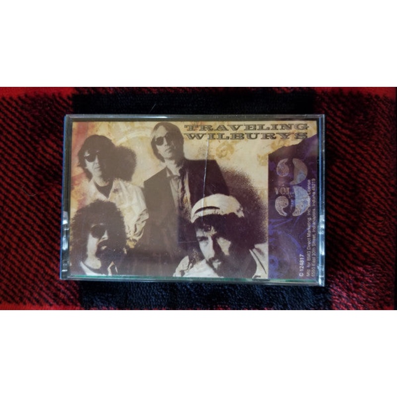 Traveling Wilburys  Vol. 3 Cassette *Used 1980 Club Release*