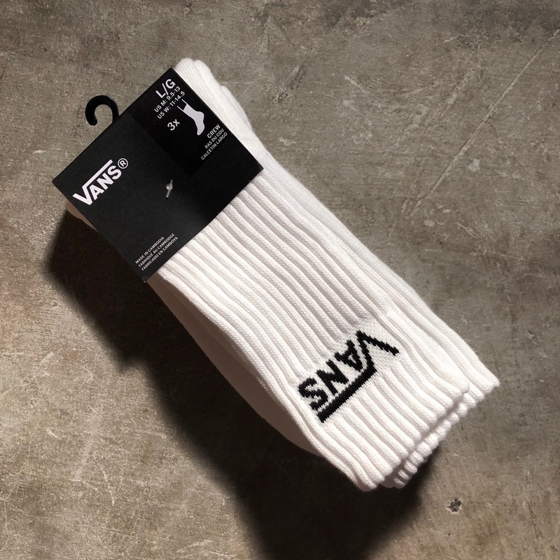Vans – Classic Crew Sock 3-Pack – White