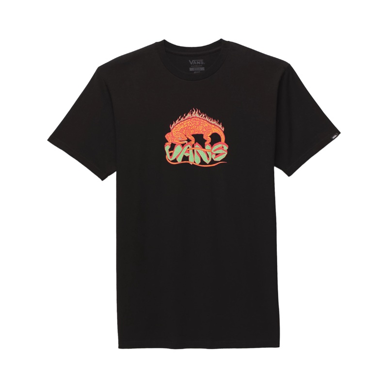Vans Fiery Friend Tee – ( Black ) Small