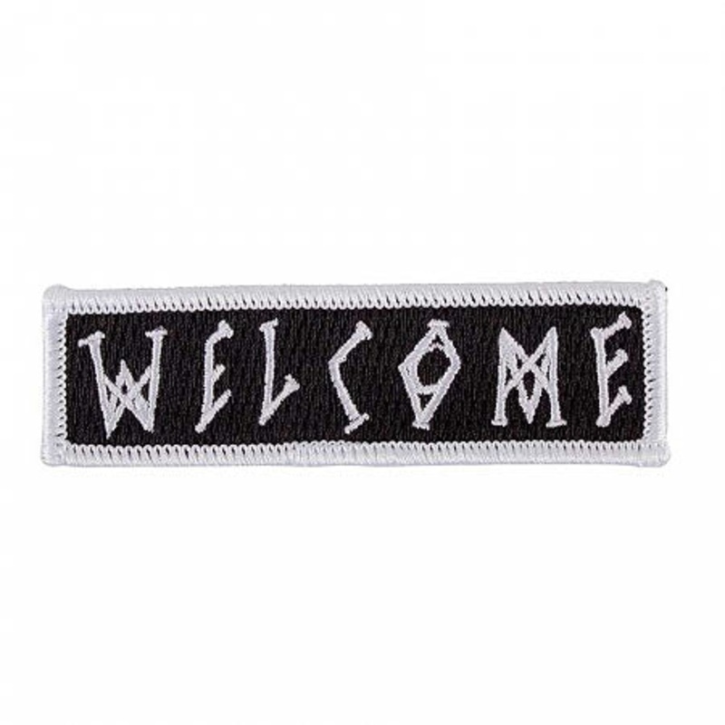 Welcome Skateboards Scrawl Embroidered Patch N/A N/A