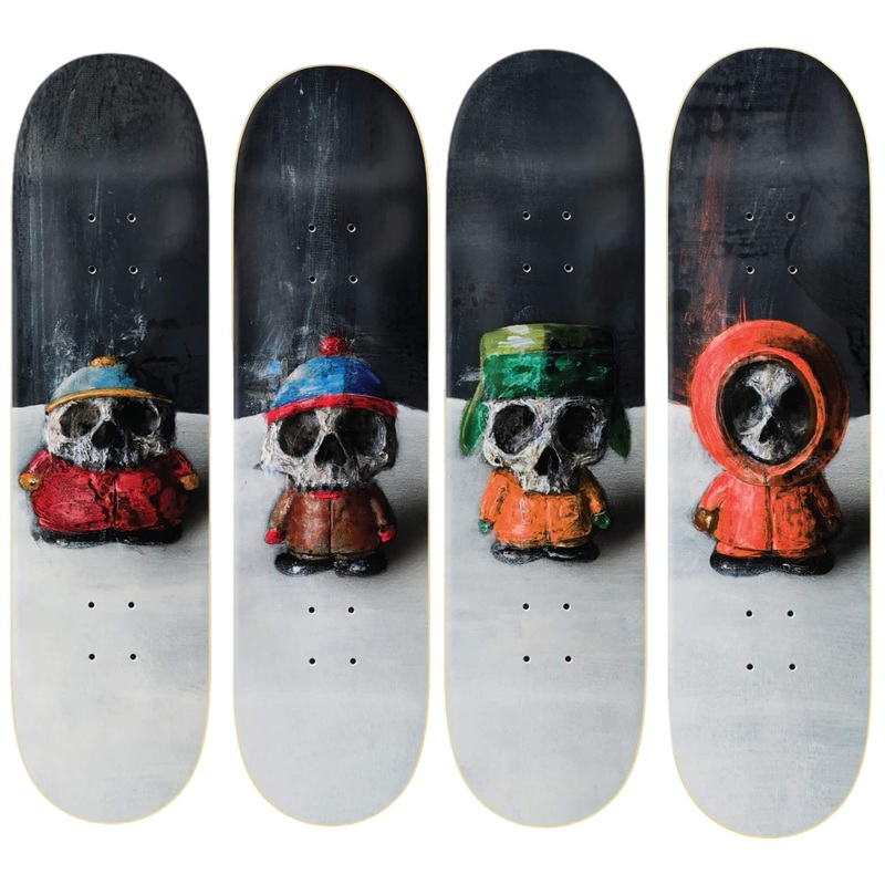 ZERO SKATEBOARDS SOUTH PARK HORROS DECK SET