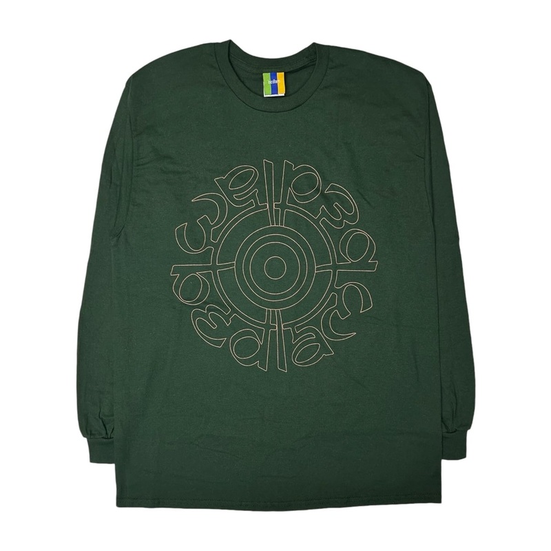 Bedlam Target Outline L/S Tee Forest Green M