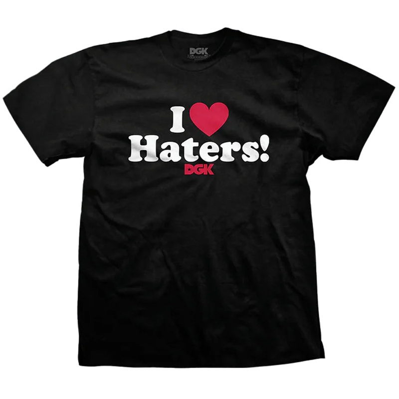 DGK OG Haters T Shirt Black Small