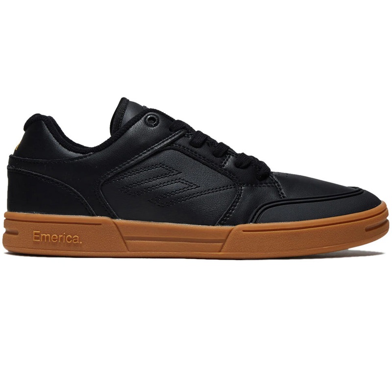 Emerica Heritic Shoes Black/ Gum 8