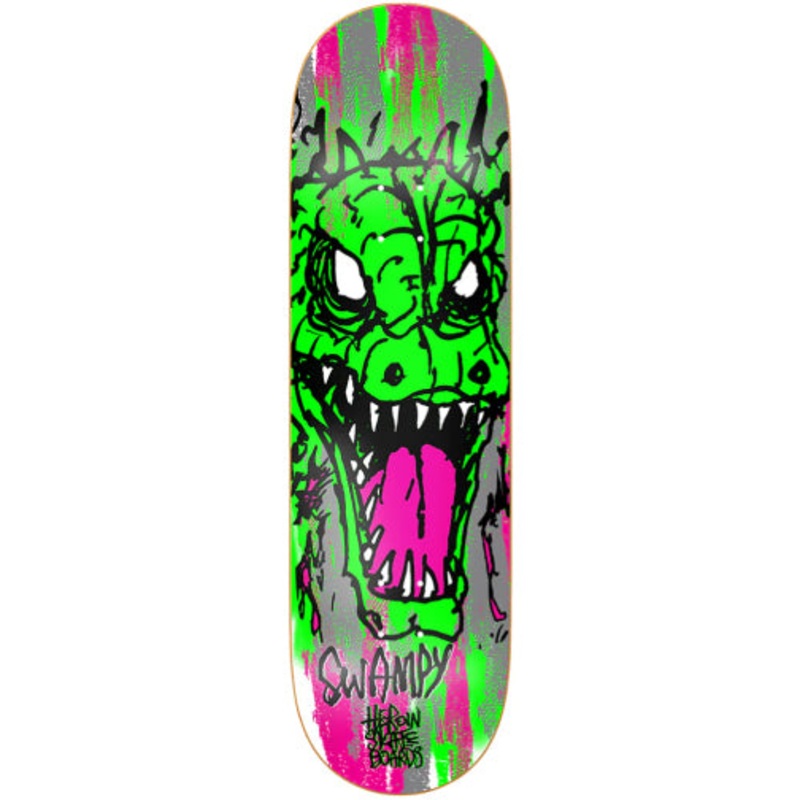 Heroin Swampy Savages Skateboard Deck 9.0″ 9.0″