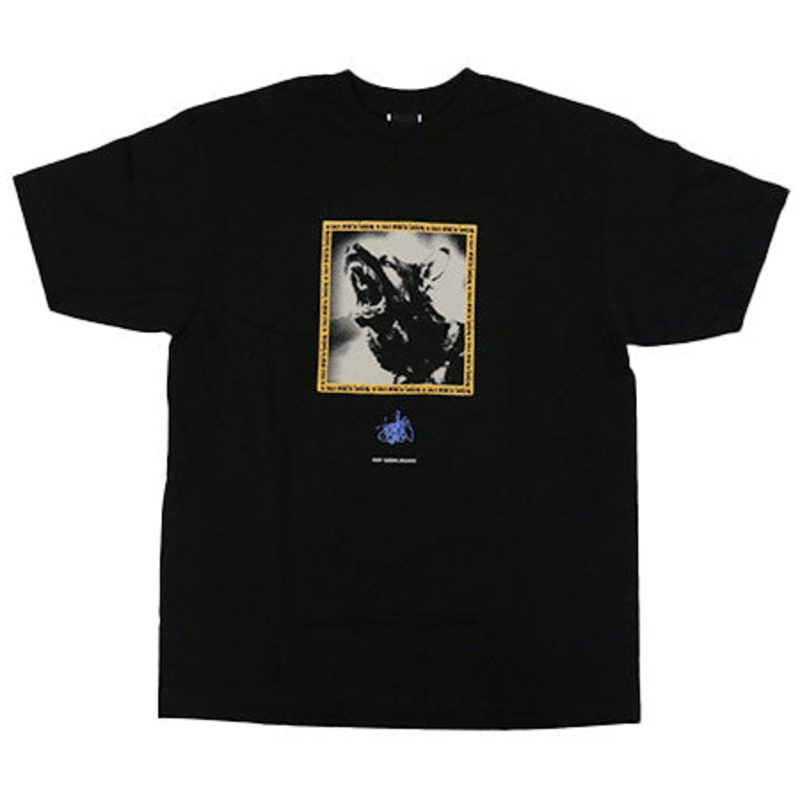 HUF Beware T Shirt Black Extra Large