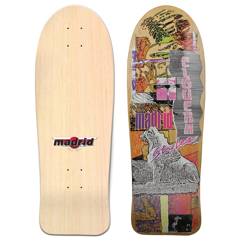Madrid RETRO EDDIE ELGUERA 9.75″  Skateboard Deck