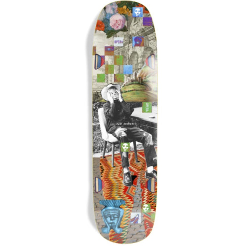 Opera Becket Collage Double Drilled EX7 Skateboard Deck 8.75″ 8.75″
