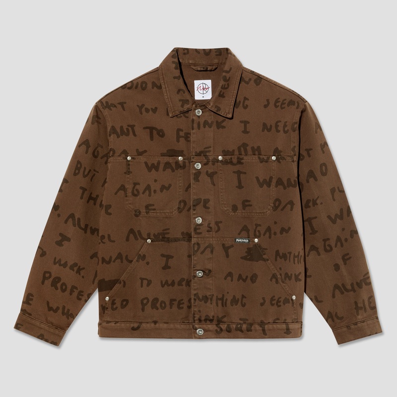 Polar Patrik Jacket Sad Notes Walnut Small