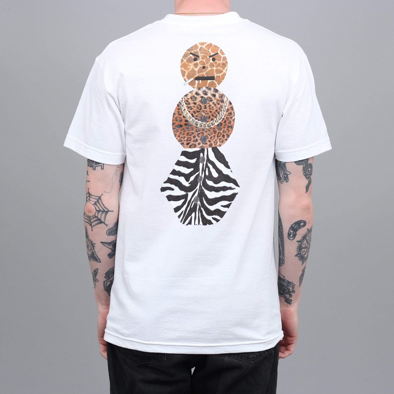 Quartersnacks Safari Snackman Charity T-Shirt White Small