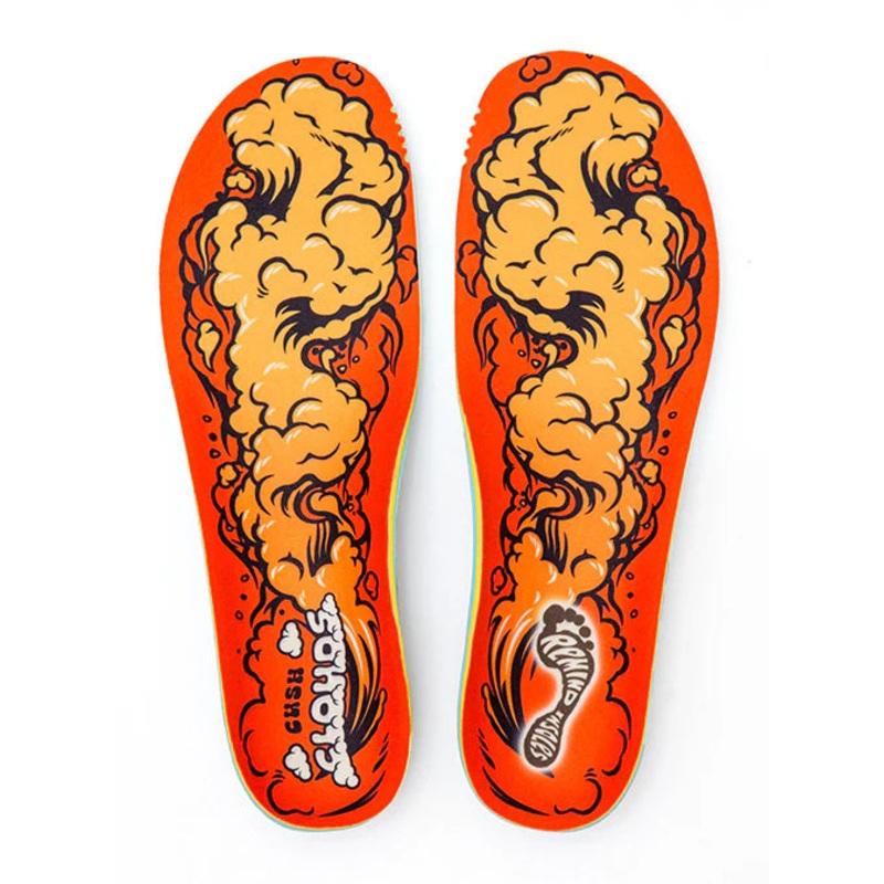 Remind Insoles Cush Impact 5.5MM Mid-High Arch Insoles (Clouds) 7-7.5