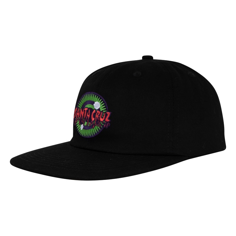 Roskopp Iris Snapback Santa Cruz Hat Black OS