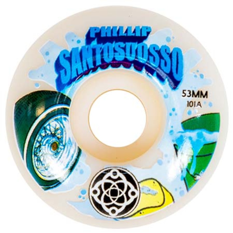 Satori Philly Santosuosso Car Wash 101a Wheels White 53mm