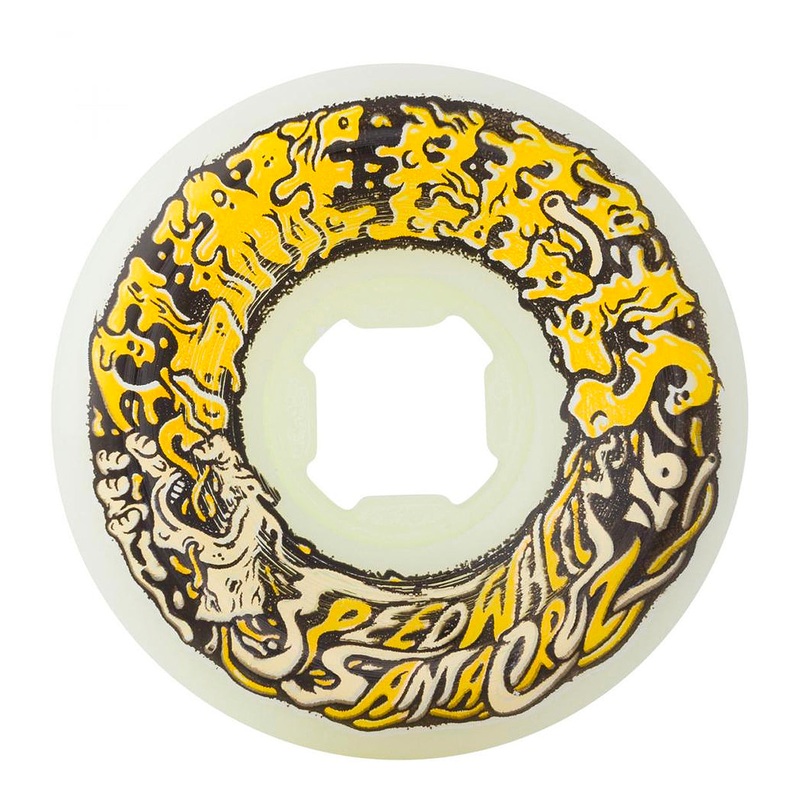 Slime Balls – 56mm – Vomit Mini II 97a Wheels – White / Yellow