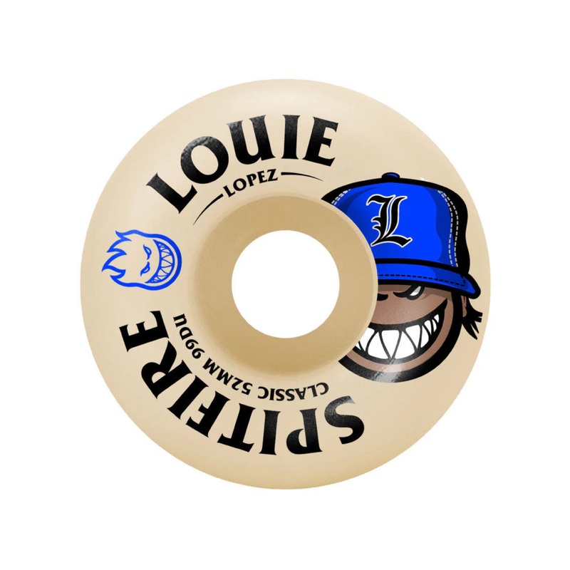 Spitfire Formula Four Classic Louie Lopez Burn Squad 99a 52mm Skateboard Wheels 52mm Duro 99a Classic