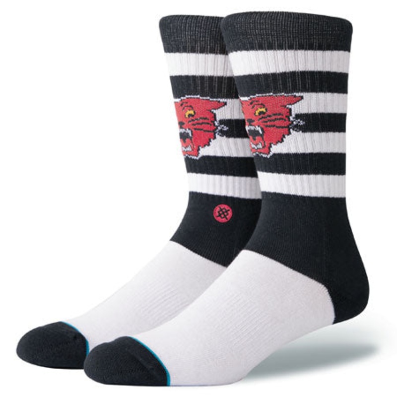 Stance Bleacher Socks Black Medium