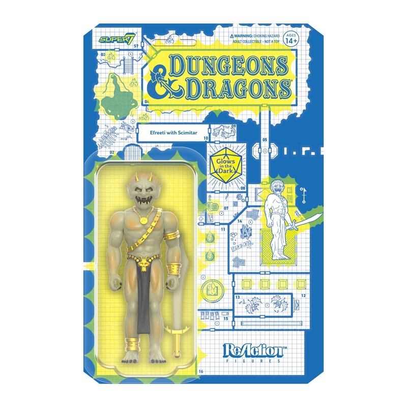 Super7 x DUNGEONS & DRAGONS – Efreeti (GLOW-IN-THE-DARK) ReAction Figure