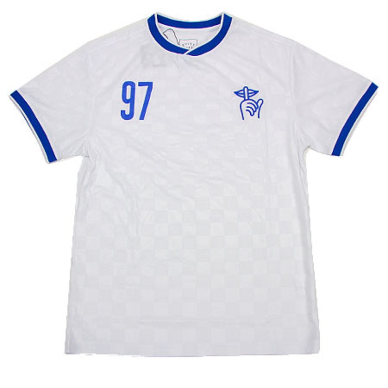 The Quiet Life Goaie Soccer Jersey White Extra Large