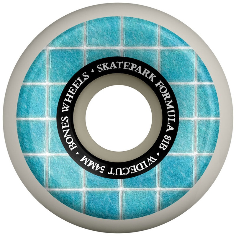 Bones Wheels Skatepark Formula V6 Wide Side Cut 54mm81B The Gang