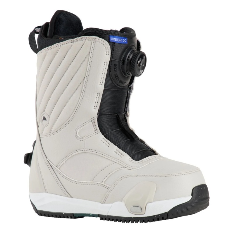 Burton Women’s Limelight Step On Snowboard Boots Gray Cloud 7
