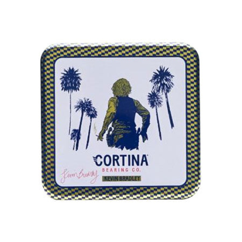 Cortina Kevin Bradley Signature Bearings White/ Gold One size fits all