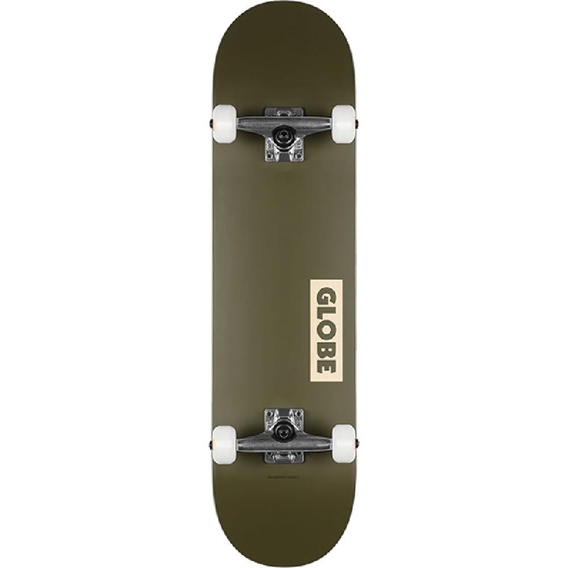Globe Goodstock Fatigue Green 8.25″ Skateboard Complete
