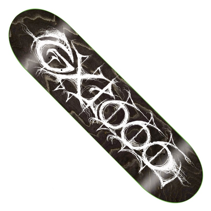 GX1000 Dystopia Dino Black Deck Black 8.75 x 32.625 WB:14.5