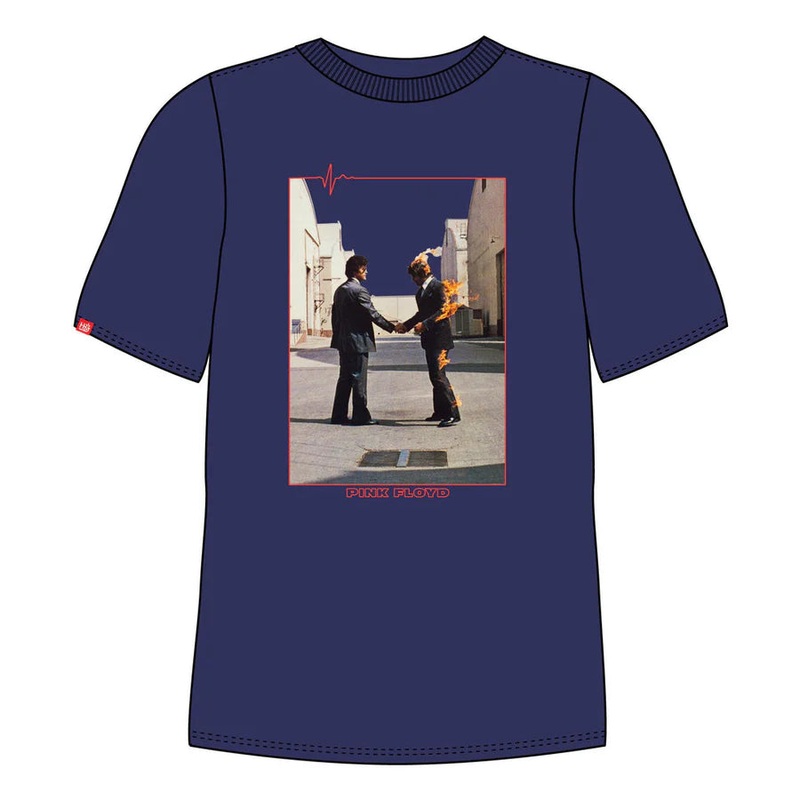 HABITAT X PINK FLOYD WISH YOU WERE HERE T SHIRT NAVY S
